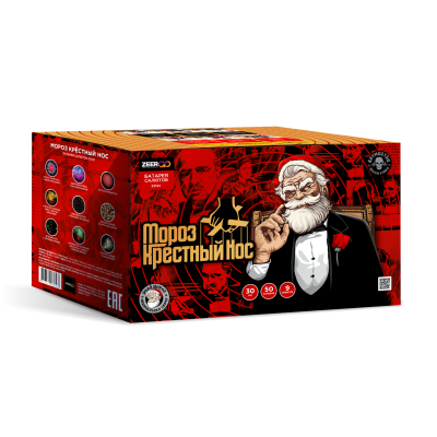 Мороз Крестный нос Батарея салютов купить в Белинском | belinskij.salutsklad.ru