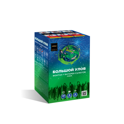 Большой улов Фонтан фейерверк купить в Белинском | belinskij.salutsklad.ru